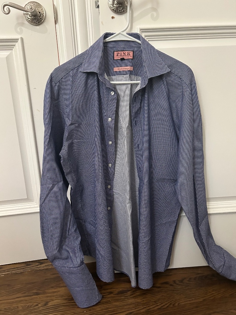 French cuff slim fit shirt